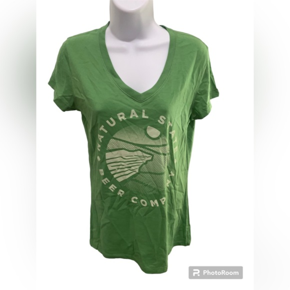 Natural State Green T Shirt Women’s Size Med